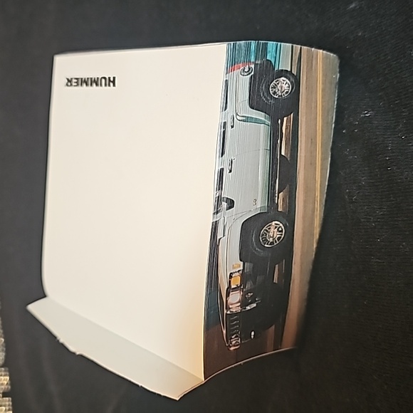 HUMMER T-shirt S Black with rhinestones, Also a HUMMER notepad 4" slightly used - Picture 15 of 16